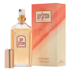 Frasco clásico de Lady Stetson, diseño atemporal.