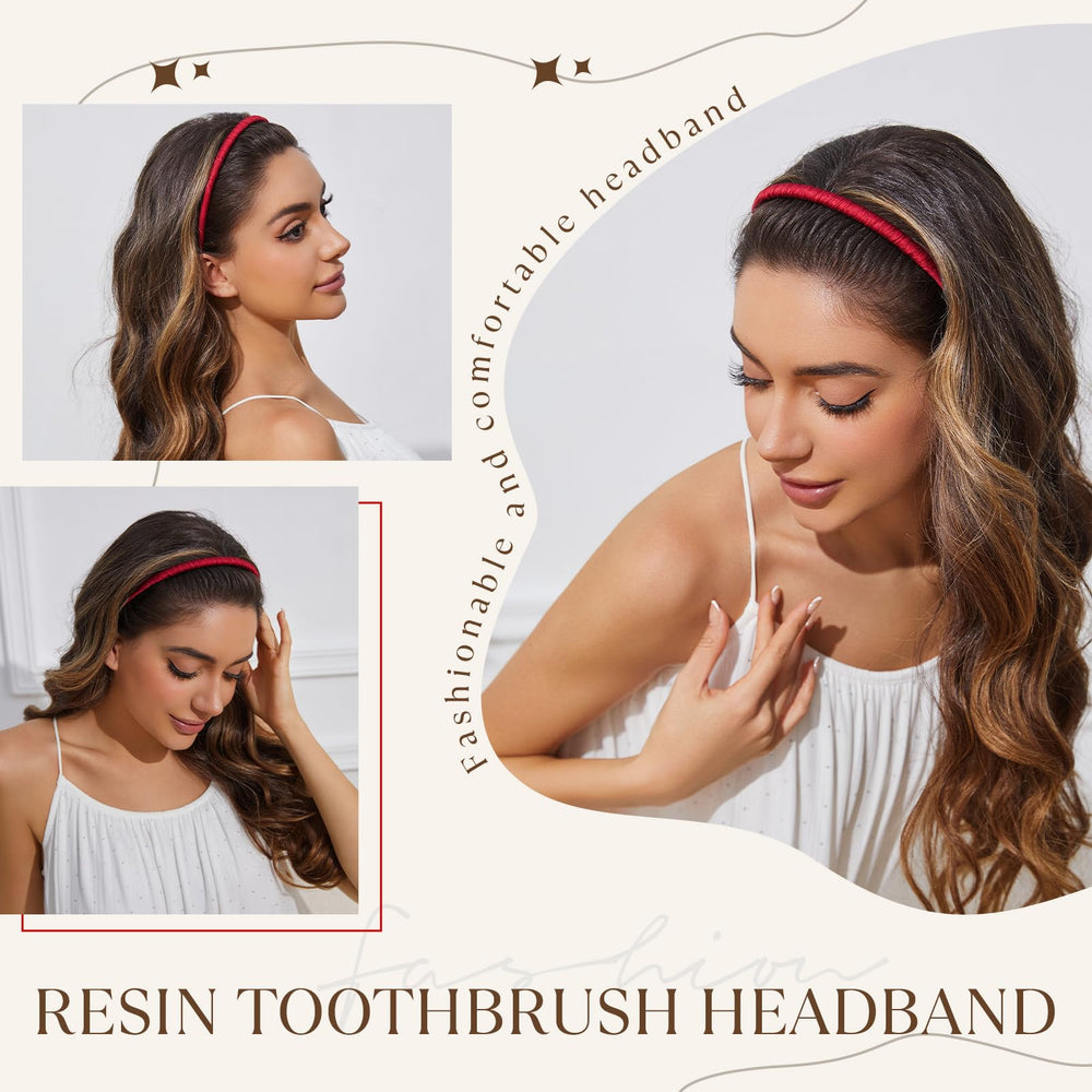STHUAHE diadema para cabello multicolor, cómoda para fiestas y uso diario