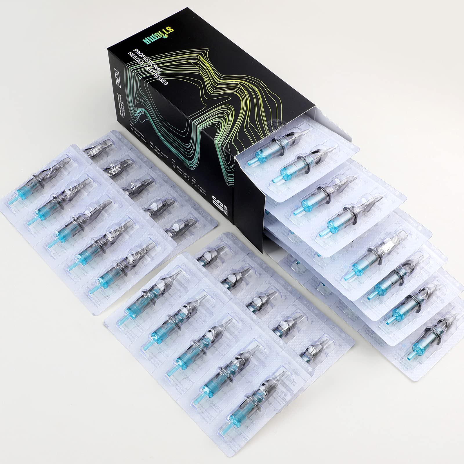 STIGMA Aquamarine Knight puntas redondas inclinadas ofrecen mayor control en rellenos