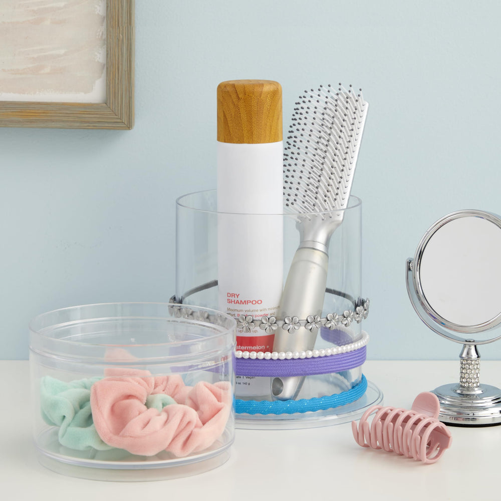 STORi Bella: compartimento de accesorios para cabello, facilita organización en tocador.