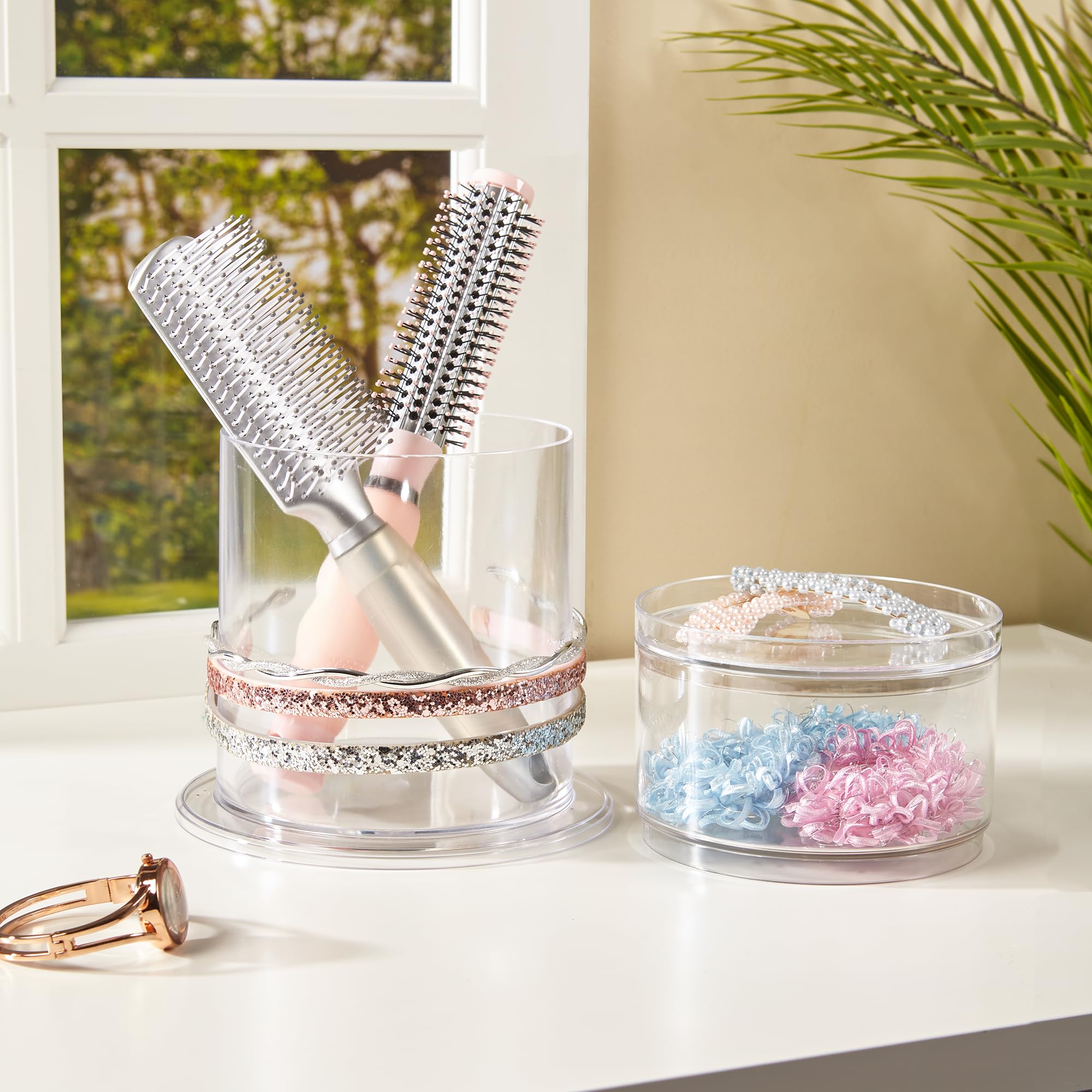 STORi Bella: organiza diademas, cintas y accesorios, creando un espacio ordenado y elegante.