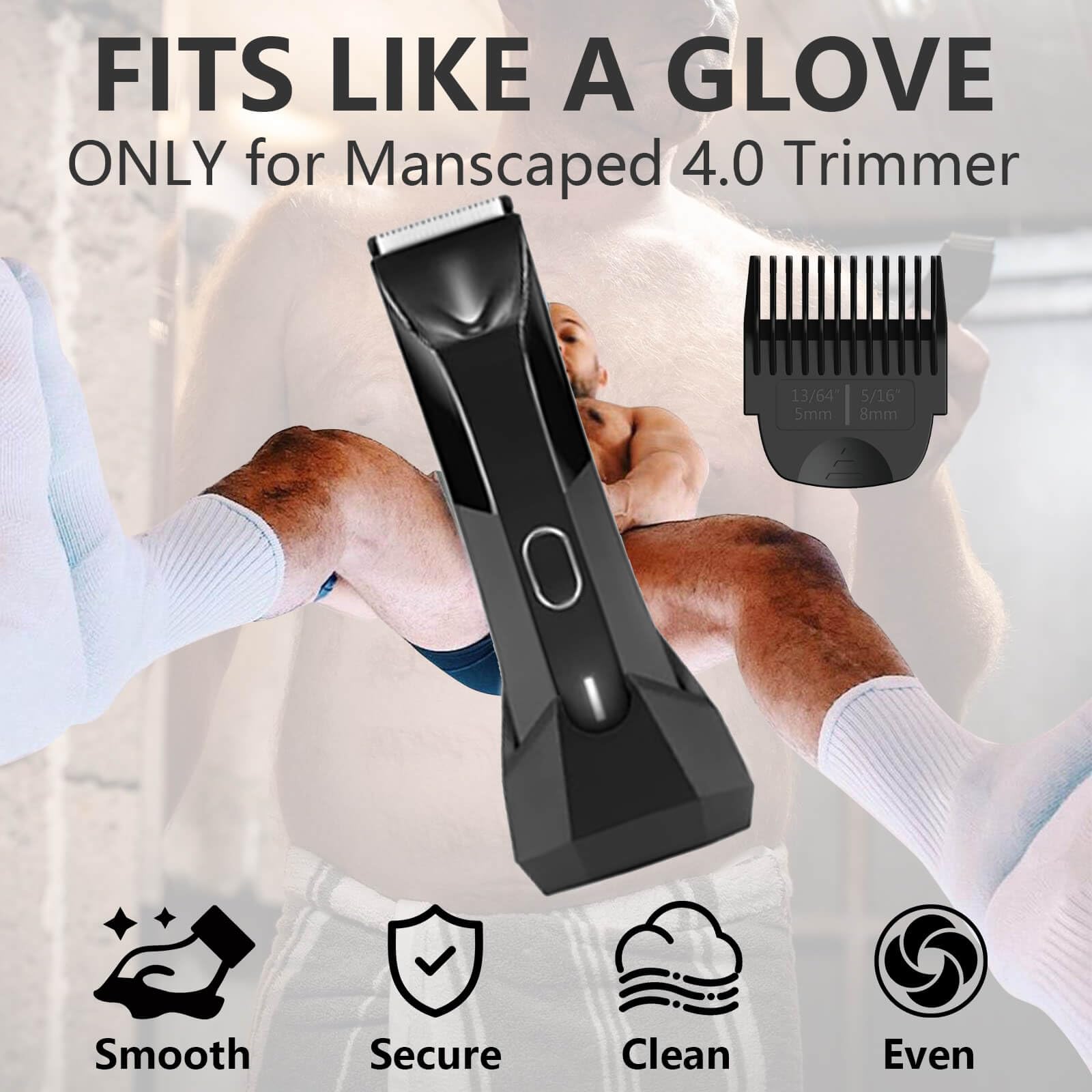 Estuche compacto de Stovast para almacenar accesorios Manscaped 4.0.