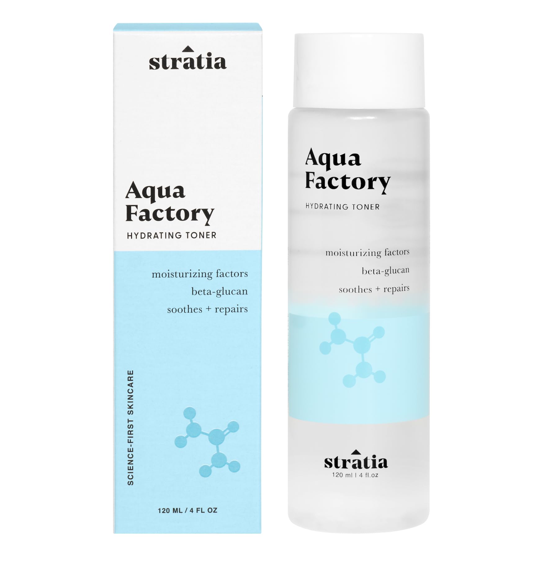 Stratia Aqua Factory Toner: equilibrio de piel en botella.