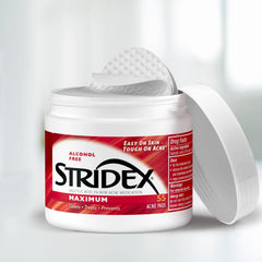 Stridex Máximo almohadillas cara: aplicación rápida de limpieza