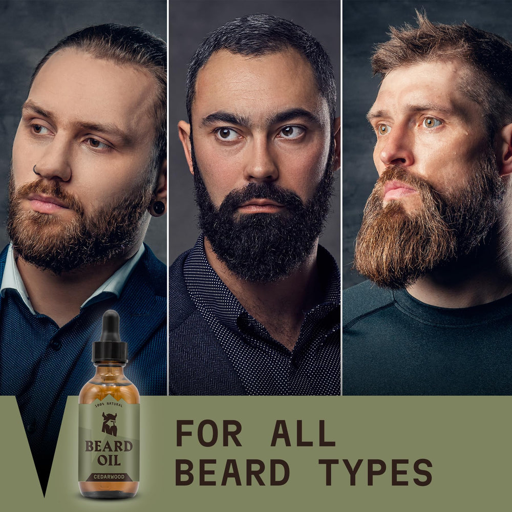 Striking Viking Aceite para Barba Cedro, reducción de picor