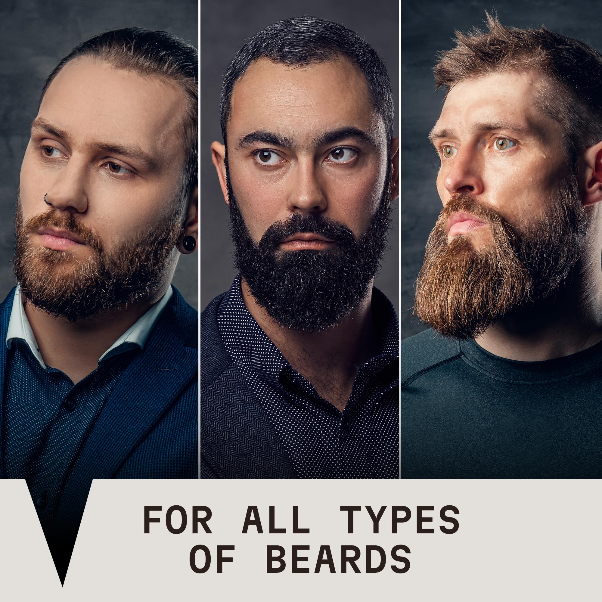 Bálsamo Striking Viking para barba, se absorbe sin residuo graso.