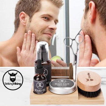 Striking Viking soporte para peine dentro del organizador de barba