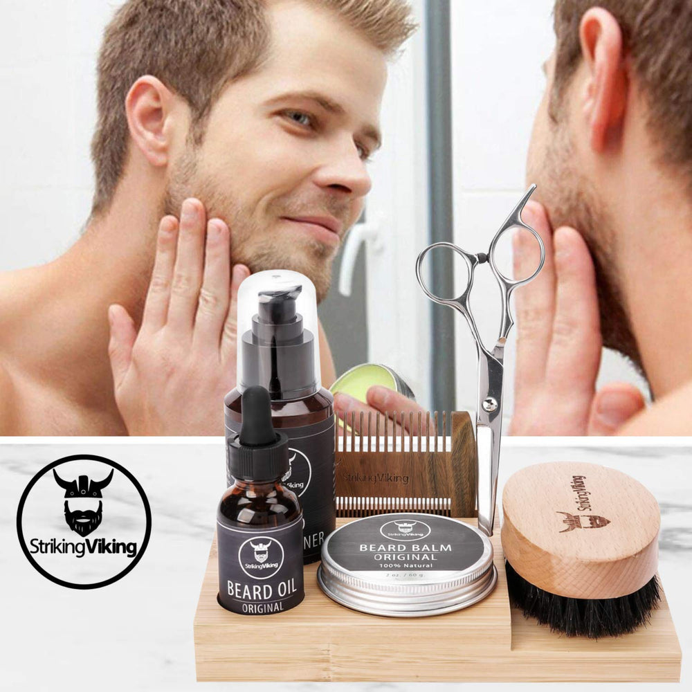 Striking Viking soporte para peine dentro del organizador de barba