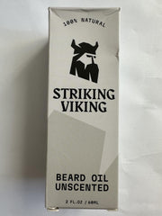 Barba con absorción rápida, Striking Viking sin grasa, lista para peinar.