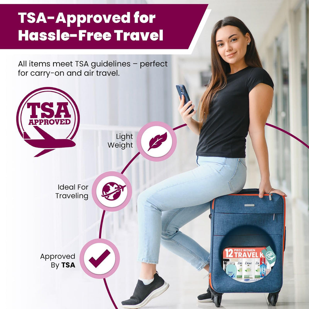 Stuhrling Bottle Trektote acondicionador tamaño viaje para cabello suave.