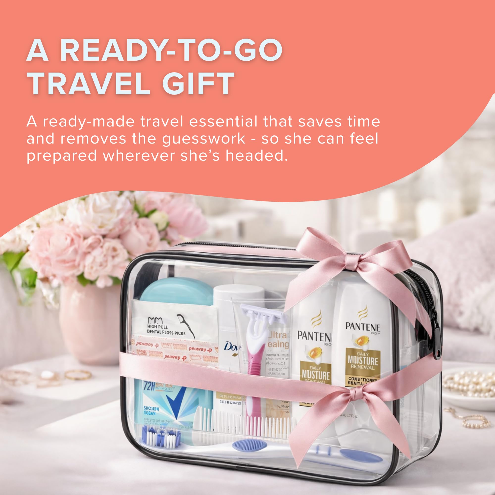 Stuhrling Bottle TrekTote regalo práctico para viajeros, combina organización y comodidad