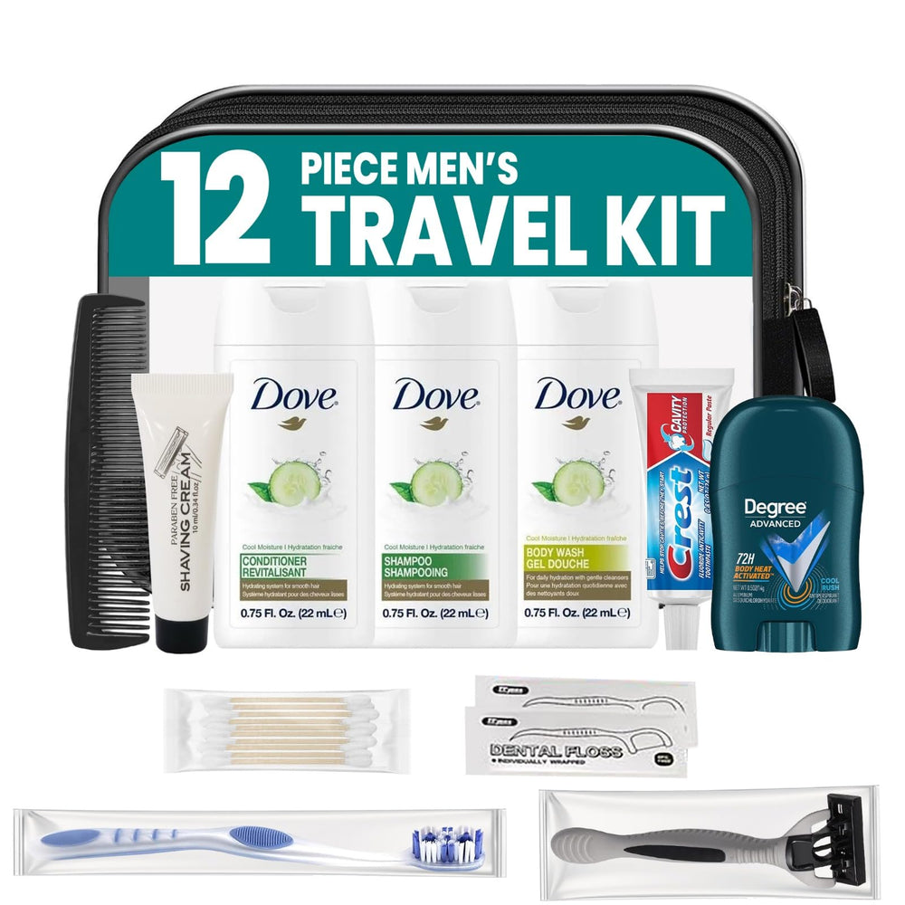 Champú mini Trektote para Stuhrling Bottle, refresca el cabello en cualquier destino.