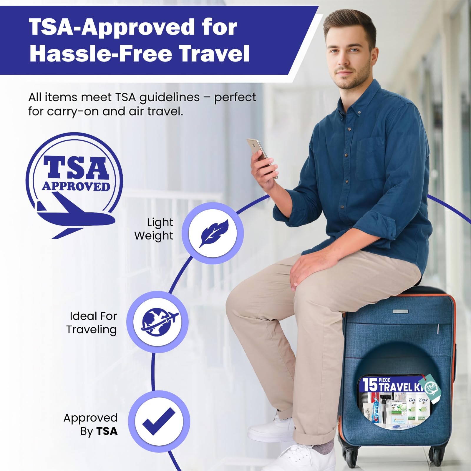 Trektote cumple TSA para viajes sin contratiempos