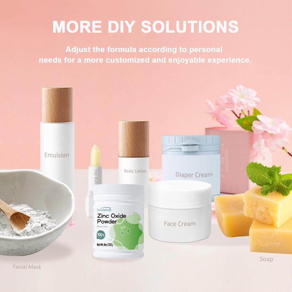 Almacenamiento adecuado de productos cosméticos caseros con Sturelehub para conservar la calidad.