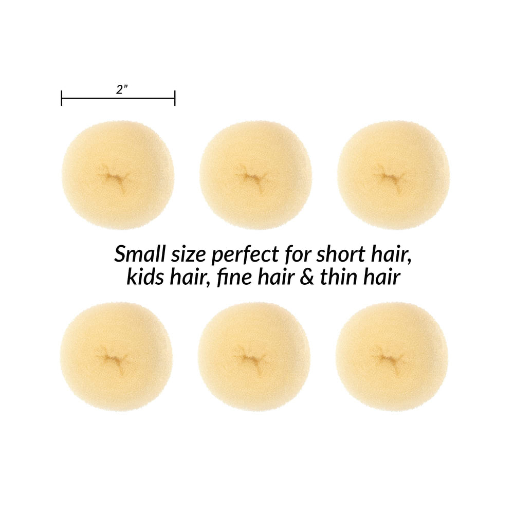 Styla Hair moño ballet para niñas en tamaño pequeño, opción práctica para eventos.