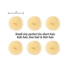 Styla Hair moño ballet para niñas en tamaño pequeño, opción práctica para eventos.