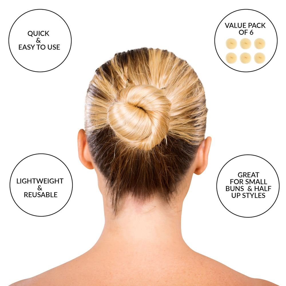 Conjunto de Styla Hair para moños, ideal para peinados diarios de niños.