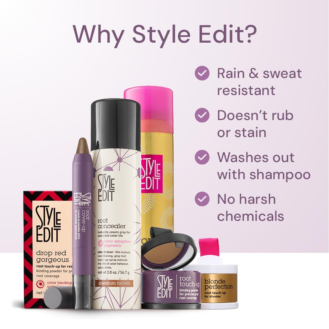STYLE EDIT Correcteur de racines, convient à tous types de cheveux