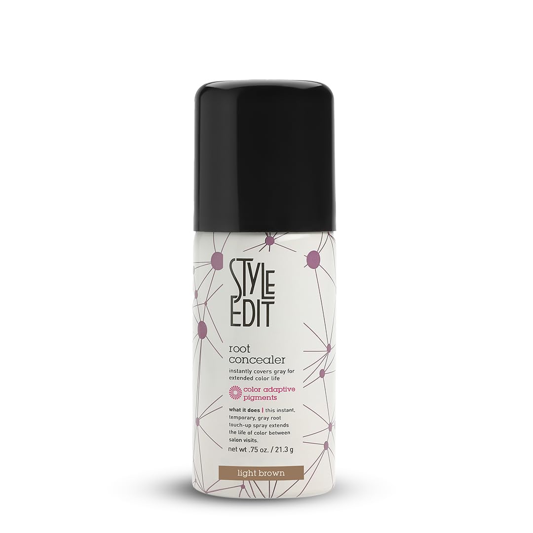 Style Edit raices-cobertura-spray: cubre canas rápidamente para un aspecto natural.