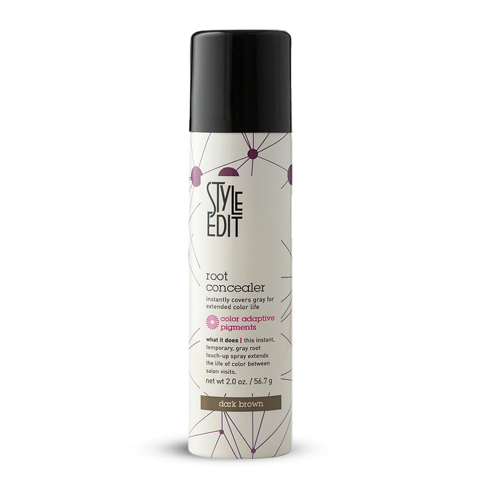 Style Edit raices-spray cubre canas rápidamente para un look natural en casa.