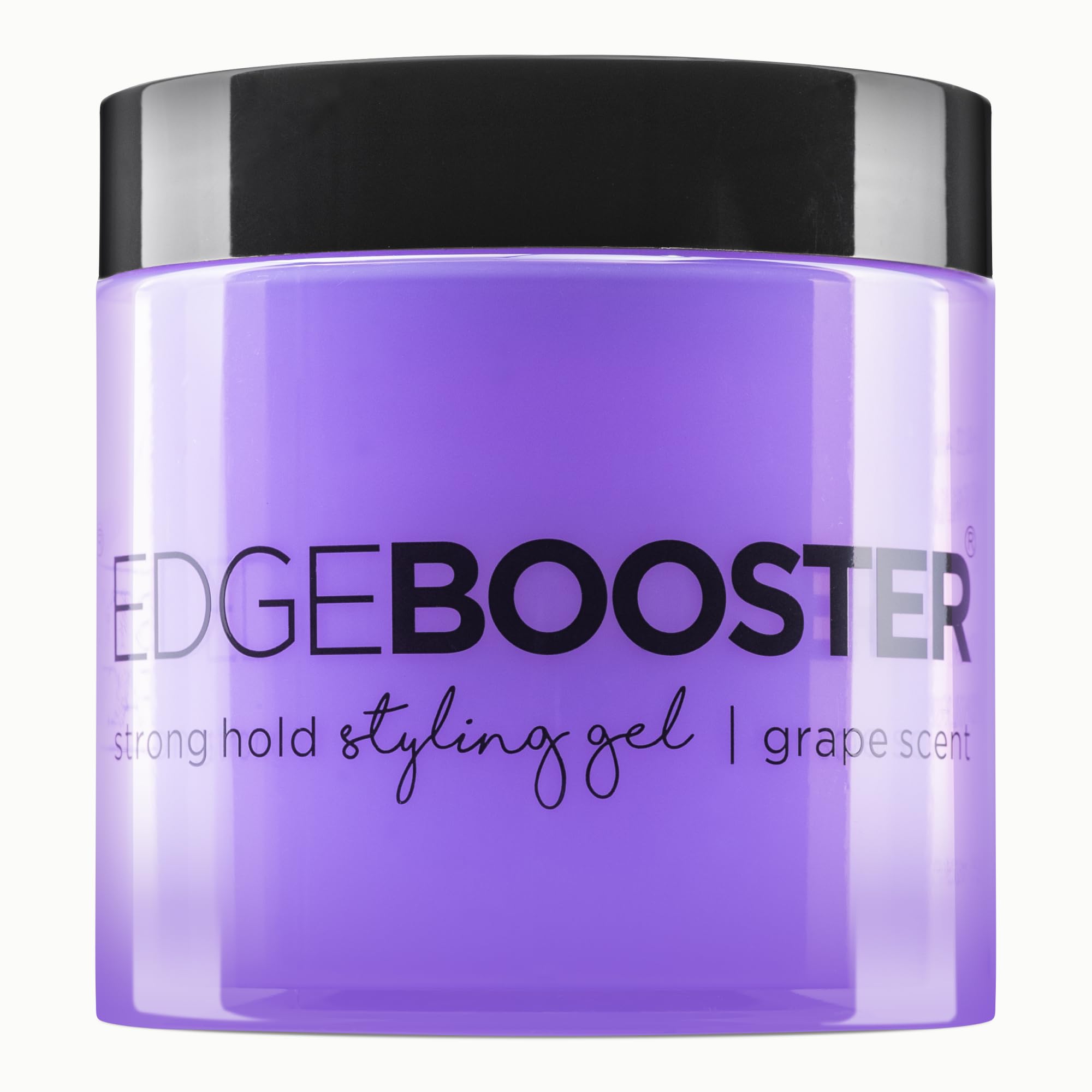 Style Factor EDGE BOOSTER en empaque, gel sin alcohol para fijación suave.