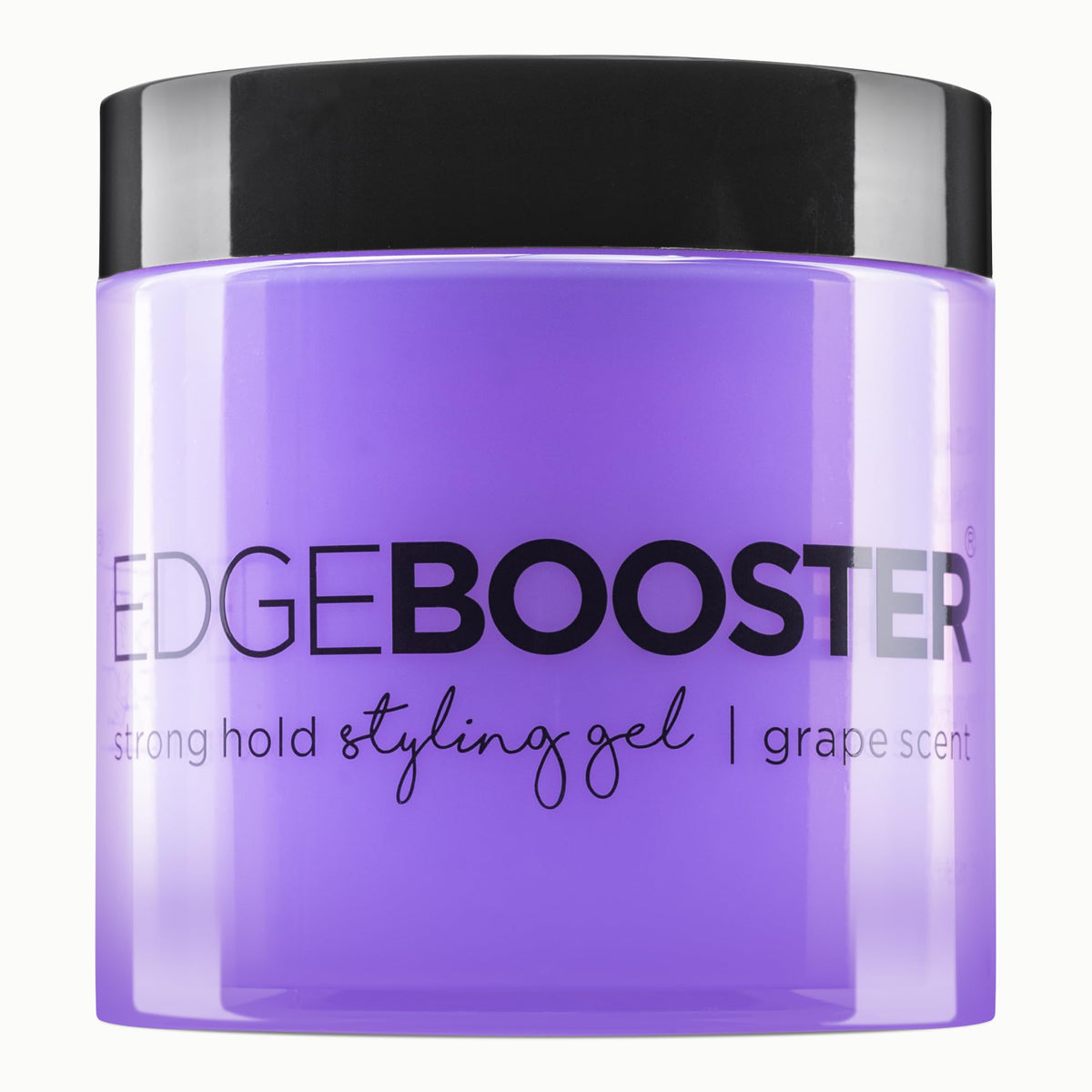 Style Factor EDGE BOOSTER en empaque, gel sin alcohol para fijación suave.