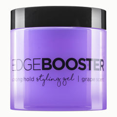 Style Factor EDGE BOOSTER en empaque, gel sin alcohol para fijación suave.