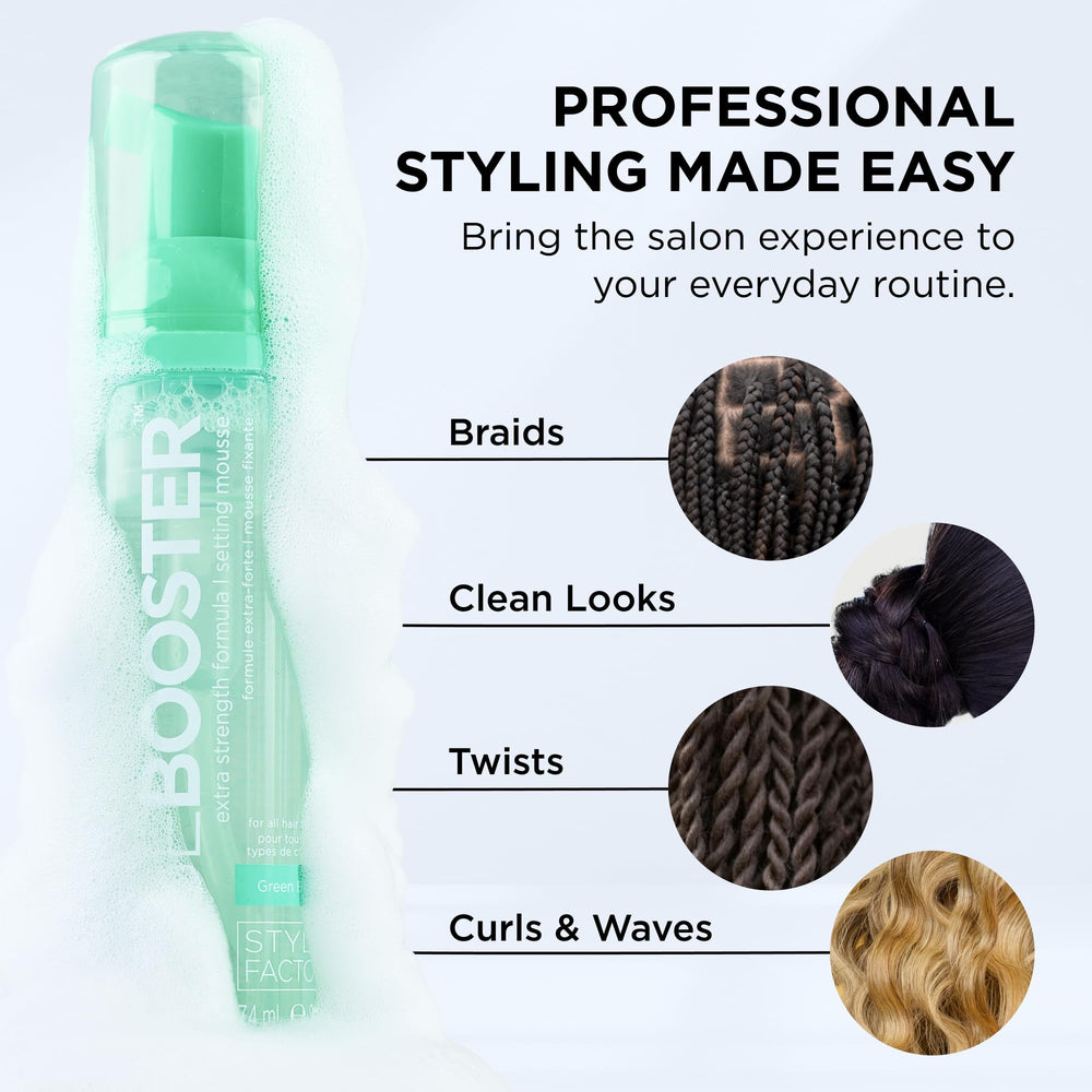 Style Factor Edge Booster para rizos definidos y sin frizz
