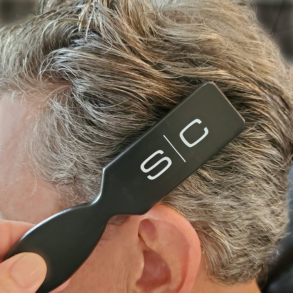 Stylecraft cepillo con agarre ovalado ofrece ergonomía para sesiones largas