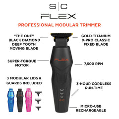 Stylecraft Flex Pro: cuchilla oro-titanio X-Pro para líneas nítidas