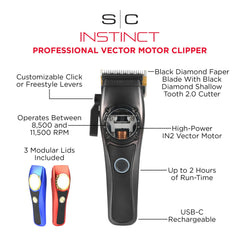 StyleCraft Instinct con control de torque intuitivo para degradados suaves.