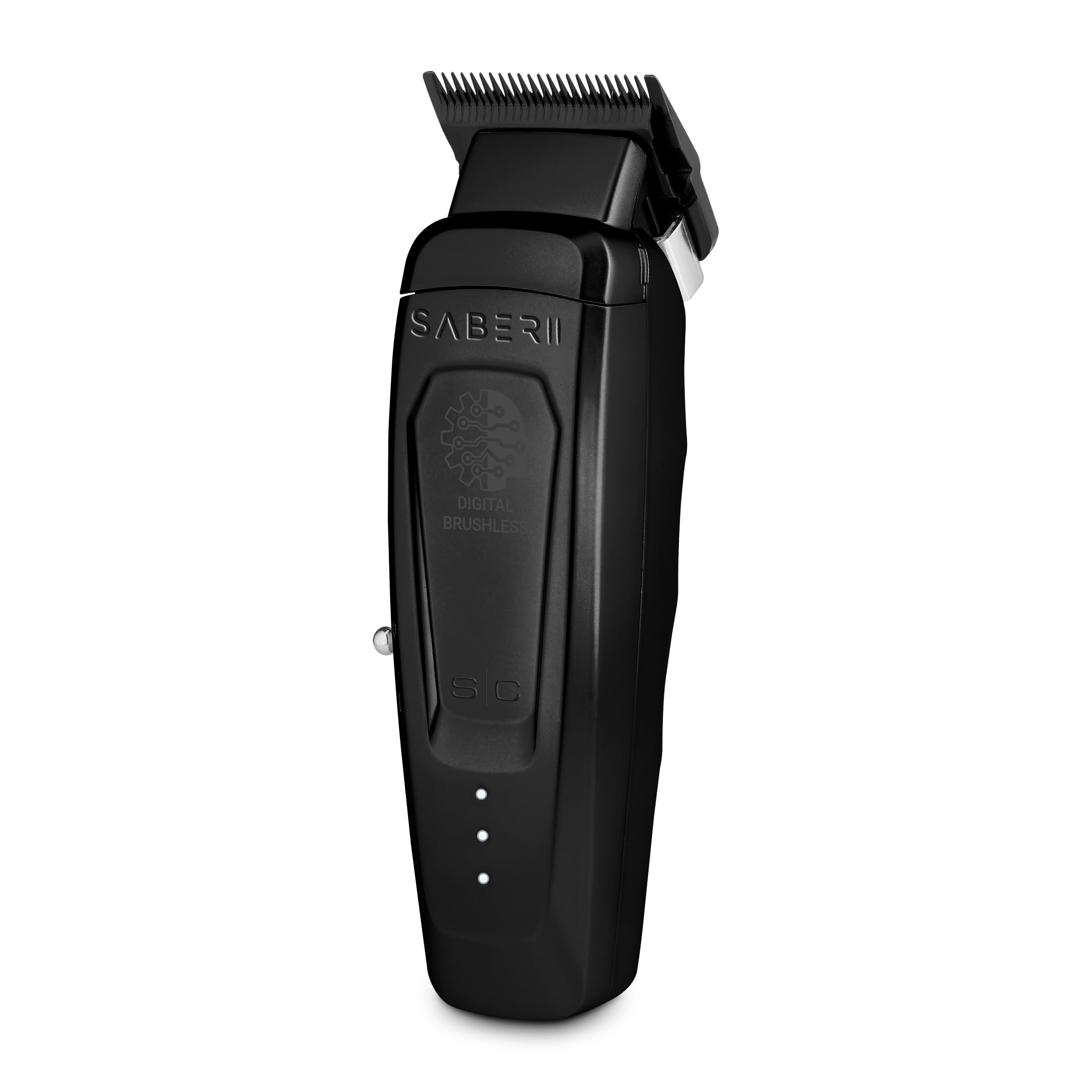 Stylecraft Saber II, cuerpo metálico resistente para uso intensivo y limpieza fácil.