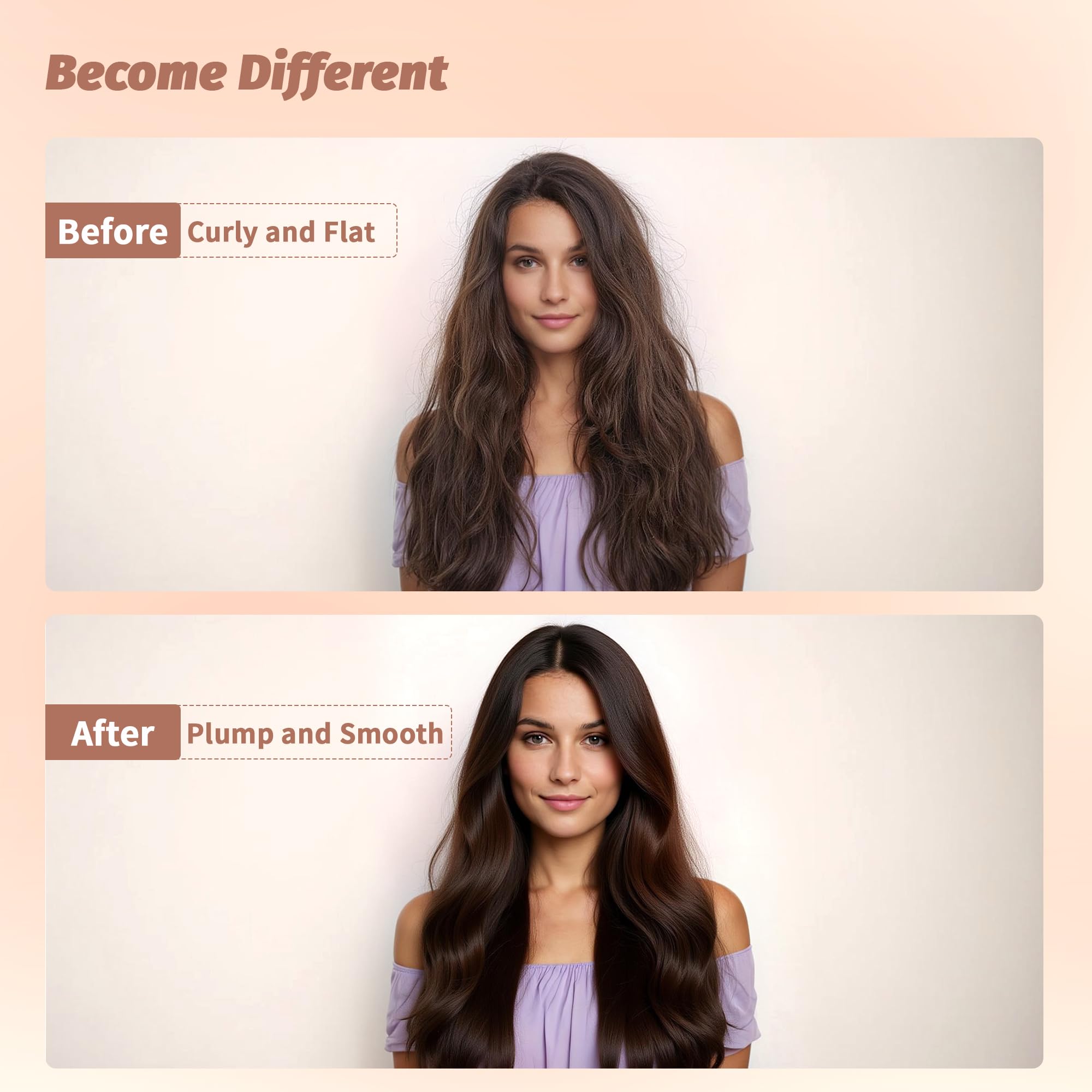STYLEMATE opciones de tamaños 2.1 1.7 1.3 para diferentes rizos