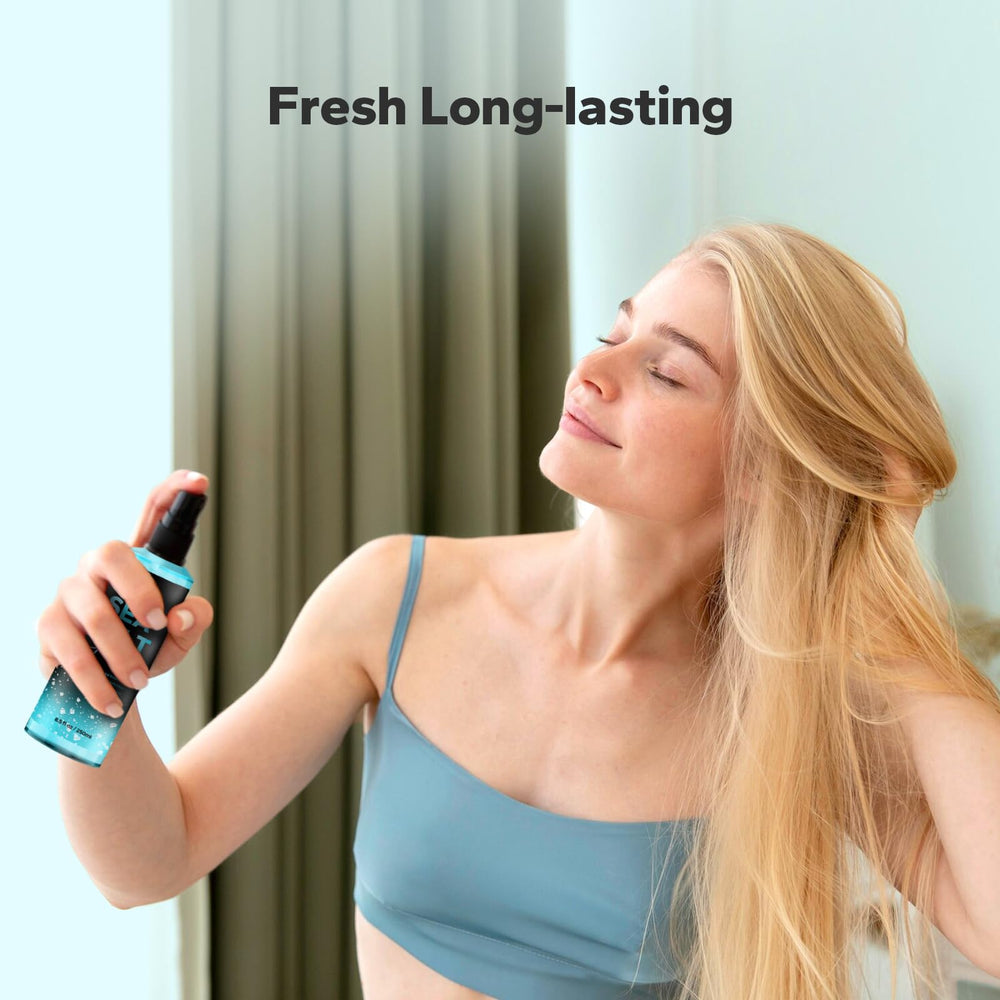 Peinado de playa con StyleShark Spray de Sal Marina para todo cabello