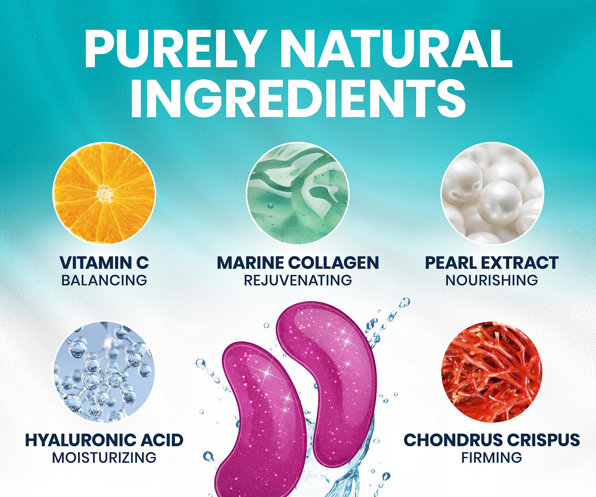 Parche ojeras Stylia con extracto de alga roja para nutrición suave