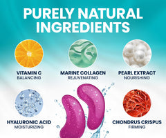 Parche ojeras Stylia con extracto de alga roja para nutrición suave