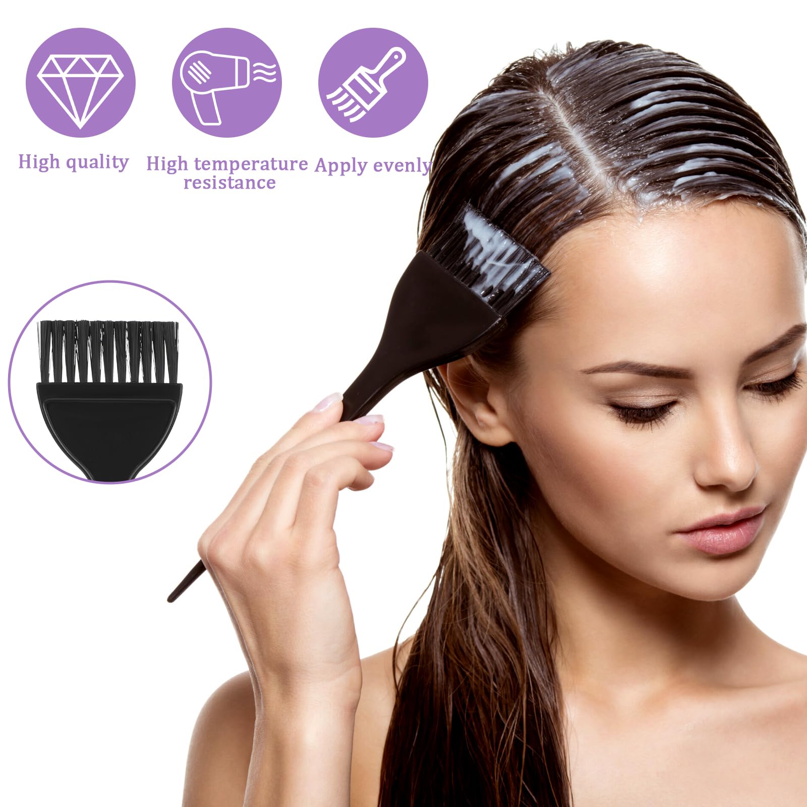 Styquenzer pincel coloración cabello lavable y reutilizable tras lavado.