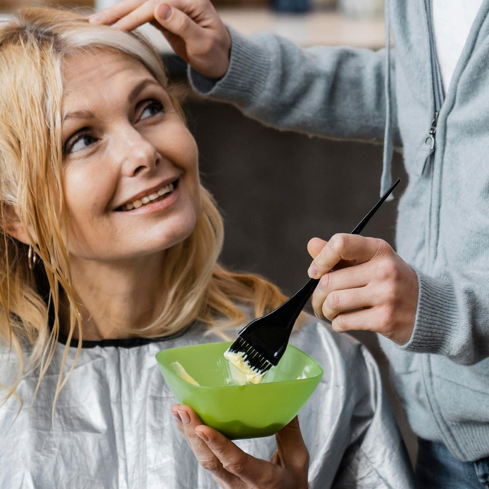 Styquenzer pincel coloración cabello versátil para salones y uso doméstico.