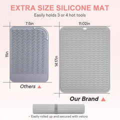 Suafrnut tapete resistente a 482 grados, ideal para planchas.