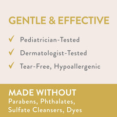 Suave Baby Curl Shampoo chamomile bottle emphasizes calming, gentle cleansing