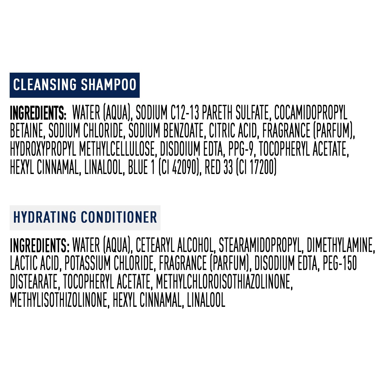 Cuidado en la ducha con champú clarificante Suave para limpieza y frescura.