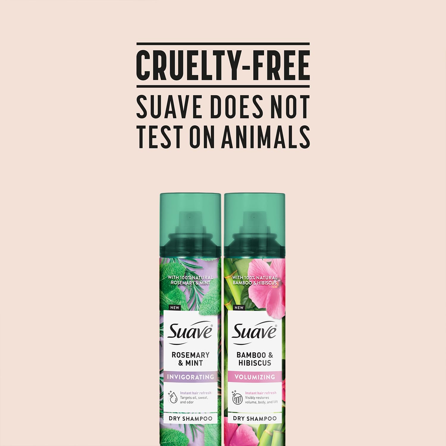Suave champú en seco aporta volumen sin pesadez al cabello.