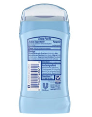 Applying Suave Cocoa Shea Butter Deodorant to a dry underarm for daily use.