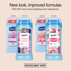 Desodorante Suave para mujer Sweet Pea and Violet barra invisible fragancia suave