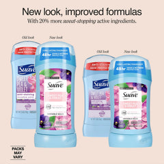 Aroma floral Sweet Pea y Violet del desodorante Suave