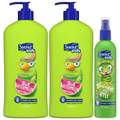 Suave Kids Maravilla de Sandia: botellas grandes 3 en 1 para uso diario