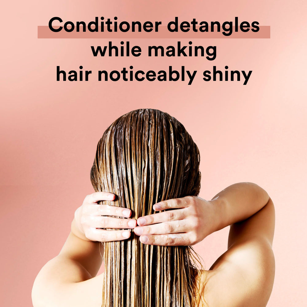 Suave Moroccan Oil Infusion detangling action eases combing.