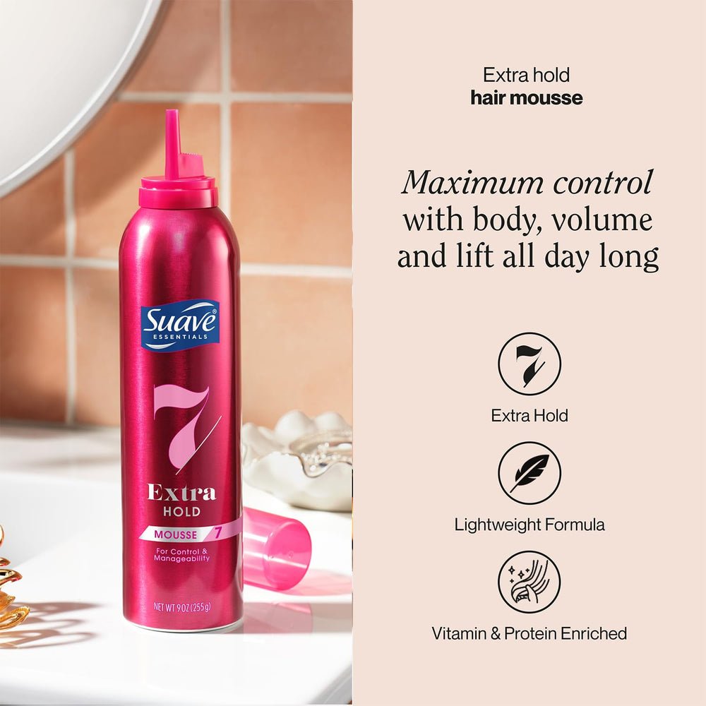 Suave Mousse, aplicación suave para control natural de rizos.