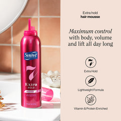 Suave Mousse, aplicación suave para control natural de rizos.