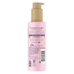 Suave Pink Luscious Curls, rizados-brillo-natural, aporta brillo suave sin peso.